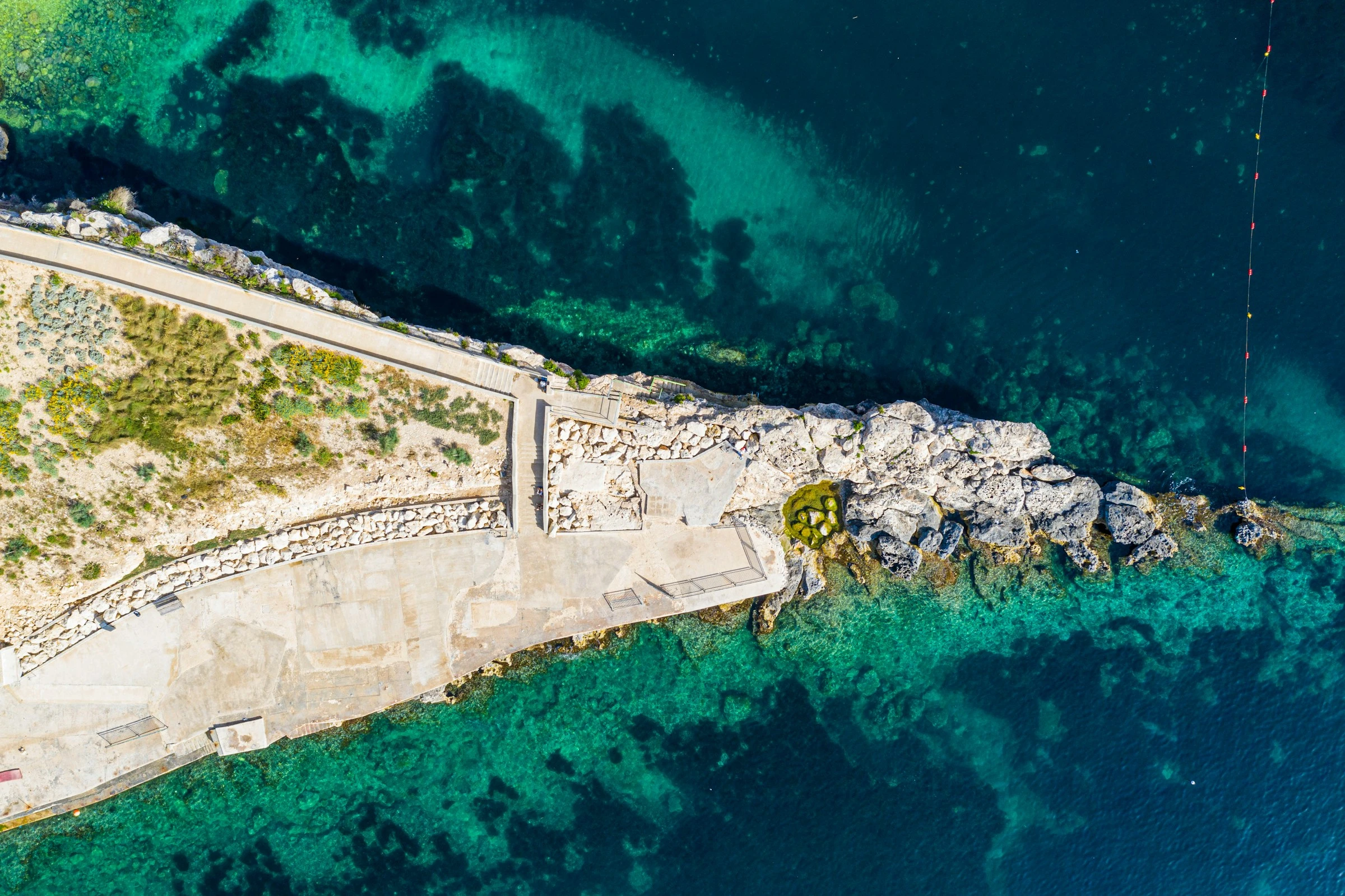 Mare; spiaggia; escursione; Blu; nuoto; malta; europa; vacanza studio; collegeM studenti