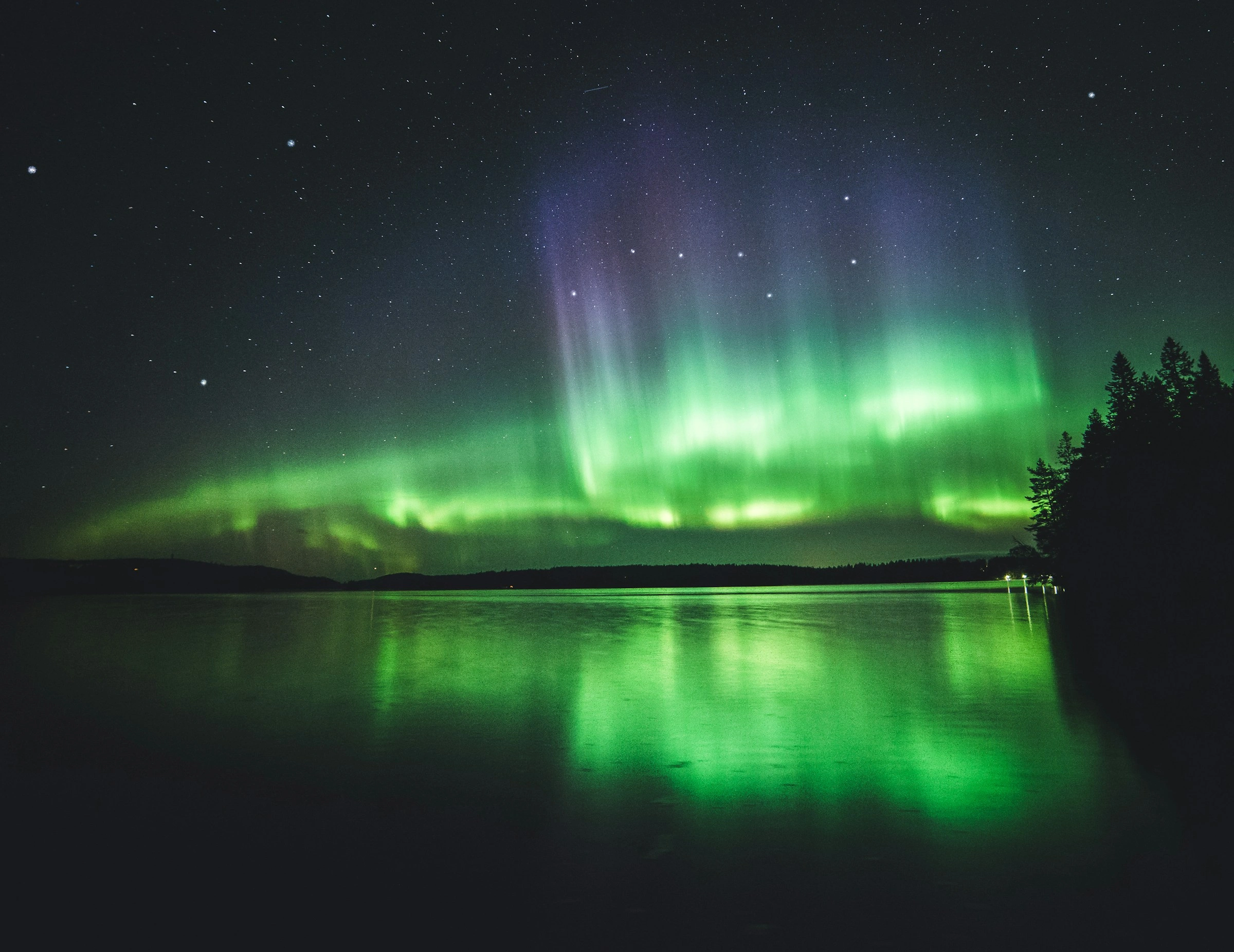 aurora boreale, finlandia, viaggio, studio