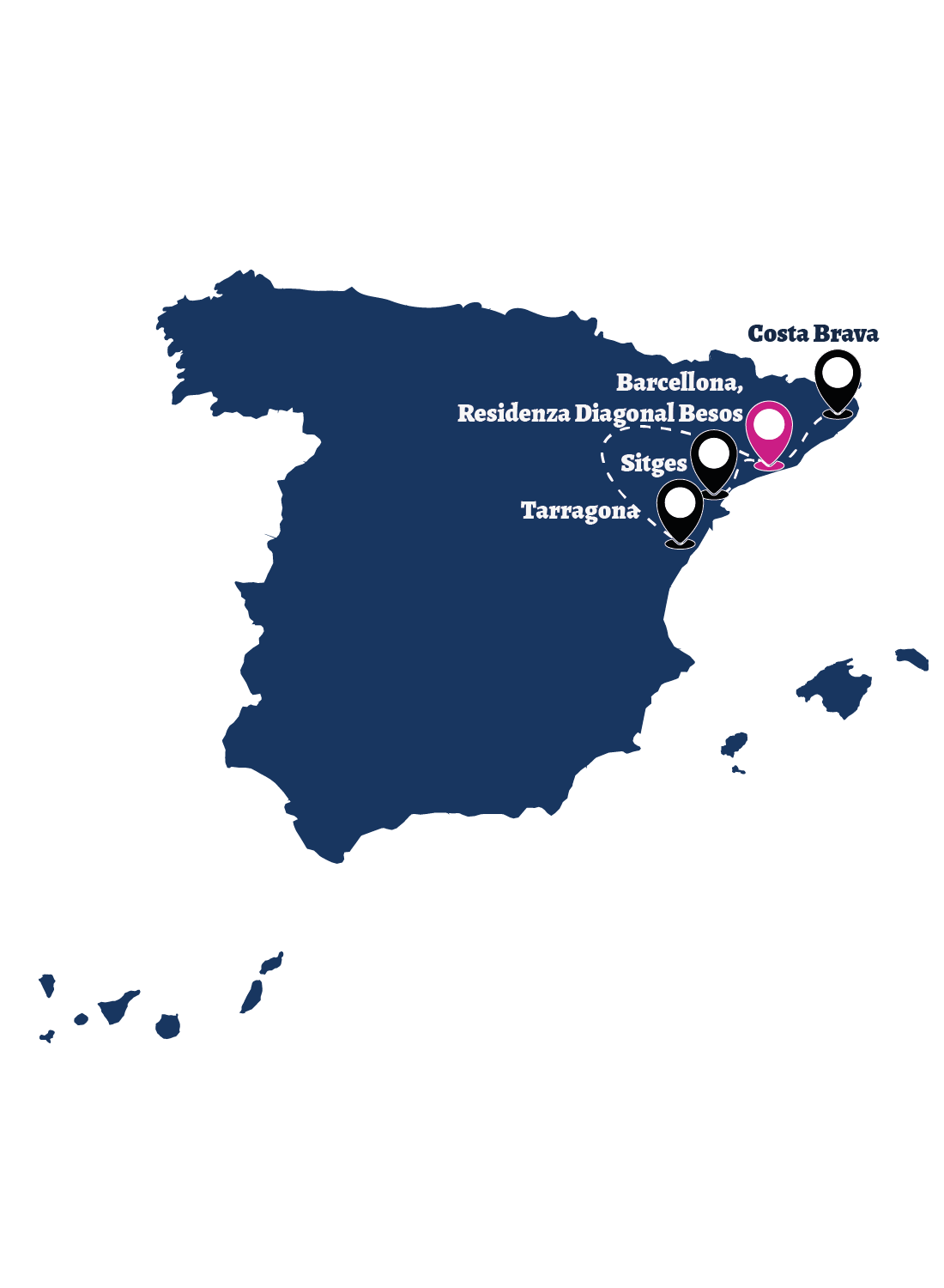 Barcellona; Costa Brava; Tarragona; Sitges; Spagna; europa