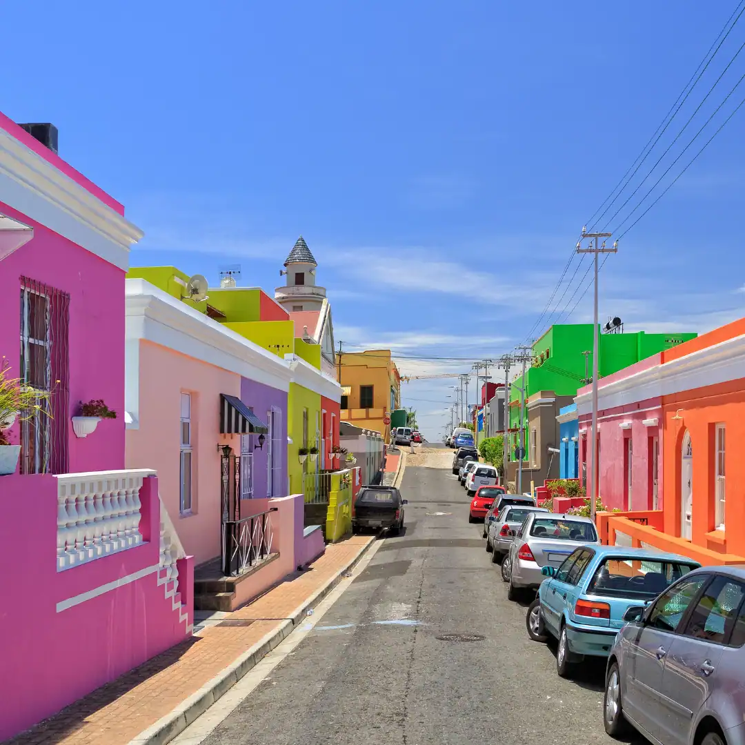Strade colorate di Cape Town