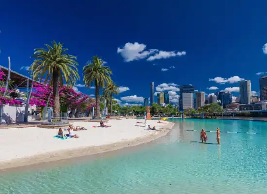 spiaggia brisbane australia