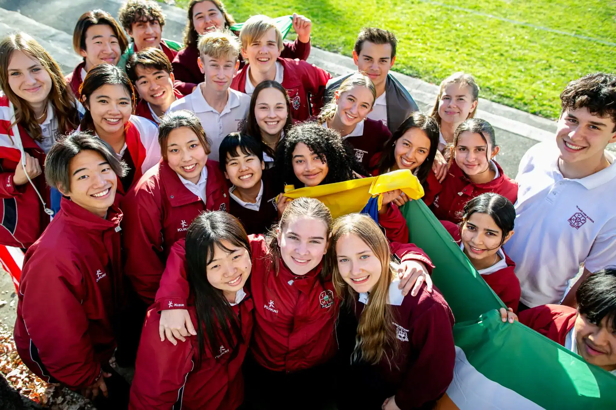 studenti sorridono the puke nuova zelanda