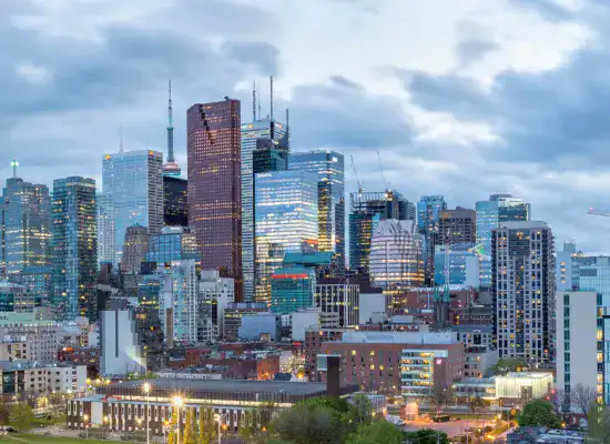 toronto citta panorama canada 