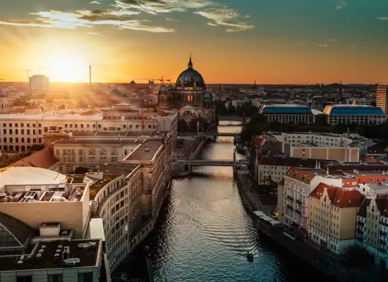 vista panoramica berlino germania