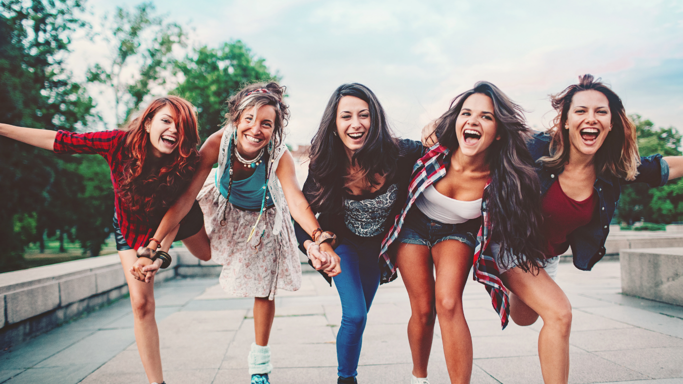 Teenagers having fun in Brasil